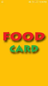 Food Card screenshot 0