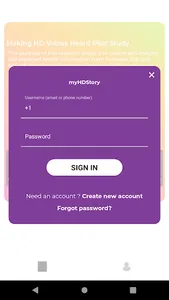 myHDstory screenshot 1