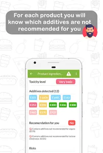 Avoid Food Additives - Scan it screenshot 5