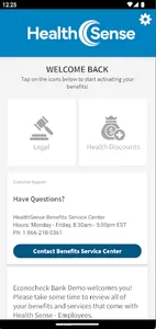 MyHealthSense™ screenshot 1