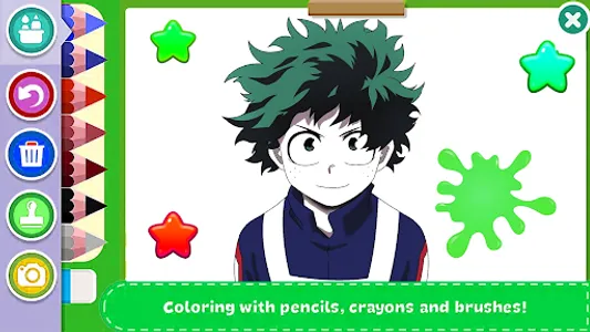 MY Hero Academia coloring book screenshot 4