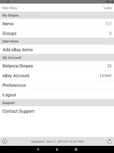 Auction Bid Sniper for eBay screenshot 13