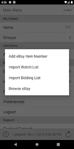 Auction Bid Sniper for eBay screenshot 3