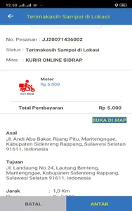 KURIR DRIVER SIDRAP screenshot 4