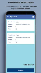 MyLaundry - Drycleaner screenshot 2