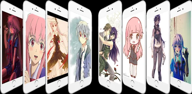 ANIME zWallpaperz Mirai Nikki screenshot 0