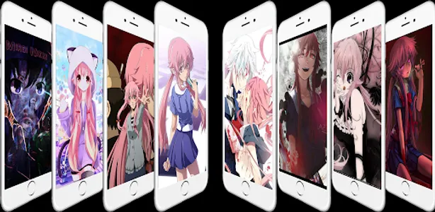 ANIME zWallpaperz Mirai Nikki screenshot 2