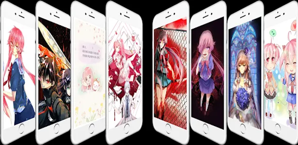ANIME zWallpaperz Mirai Nikki screenshot 4