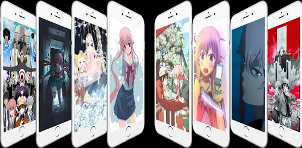 ANIME zWallpaperz Mirai Nikki screenshot 9
