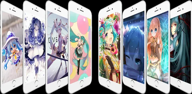 Hatsune Miku wallpapper Anime screenshot 0