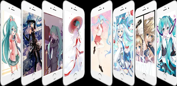 Hatsune Miku wallpapper Anime screenshot 2