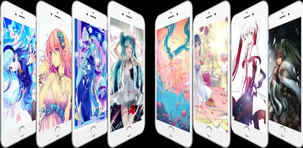 Hatsune Miku wallpapper Anime screenshot 3