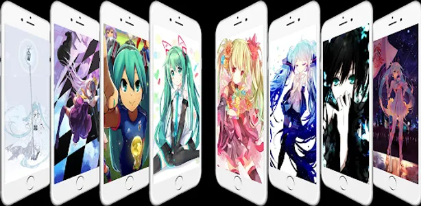 Hatsune Miku wallpapper Anime screenshot 4