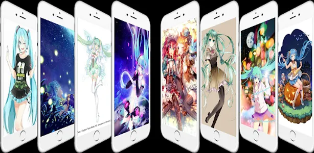 Hatsune Miku wallpapper Anime screenshot 5