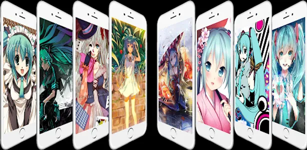 Hatsune Miku wallpapper Anime screenshot 6