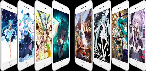 Hatsune Miku wallpapper Anime screenshot 9