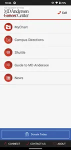 MD Anderson Mobile screenshot 1