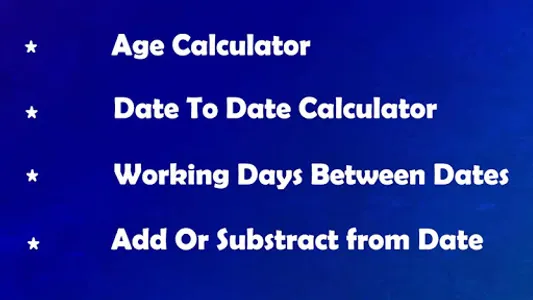 Age Calculator(Date to Date ca screenshot 0