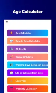 Age Calculator(Date to Date ca screenshot 2