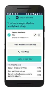 Seizure Alert – My Medic Watch screenshot 2