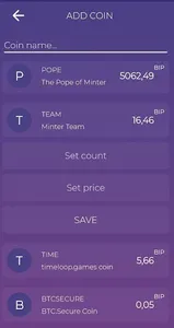 MyMinter - Portfolio and crypt screenshot 0