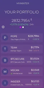MyMinter - Portfolio and crypt screenshot 3