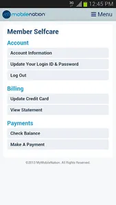 Selfcare screenshot 1