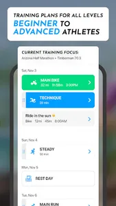 5K, Triathlon, Marathon Plans screenshot 10