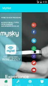 MyNet Internet screenshot 2