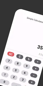 Simple Calculator App screenshot 0