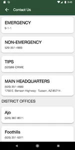 Pima County Sheriff's Departme screenshot 1
