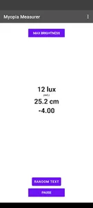 Myopia Measurer screenshot 0