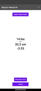 Myopia Measurer screenshot 1