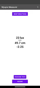 Myopia Measurer screenshot 2