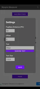 Myopia Measurer screenshot 3