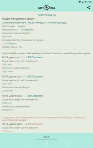 Myopia Calculator screenshot 19