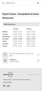 Dipali Cuisine Leicester screenshot 3