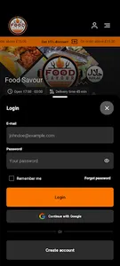 Food Savour screenshot 1