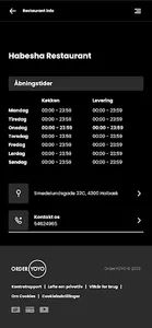 Habesha Restaurant - Holbæk screenshot 3