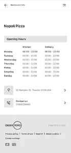 Napoli Pizza Tiverton screenshot 3