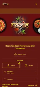 Rozis Tandoori Restaurant screenshot 0
