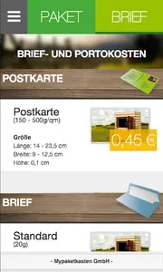 Versandpreis screenshot 2