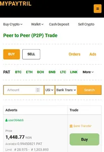 MyPaytril - Crypto Exchanger screenshot 1