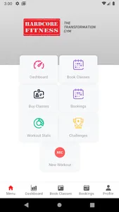 Hardcore Fitness Members screenshot 1