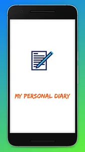 My Personal Diary- Fingerprint screenshot 0
