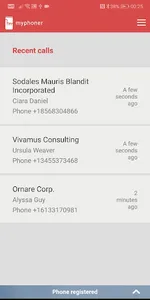 Myphoner Mobile screenshot 5