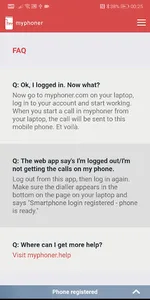 Myphoner Mobile screenshot 6