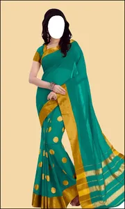 Women Cotton Sarees Photo Suit screenshot 7