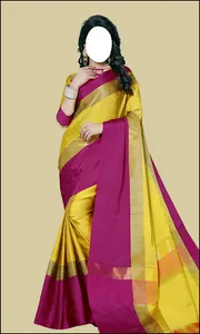 Women Cotton Sarees Photo Suit screenshot 9