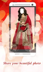 Indian Anarkali Dress Montage screenshot 3